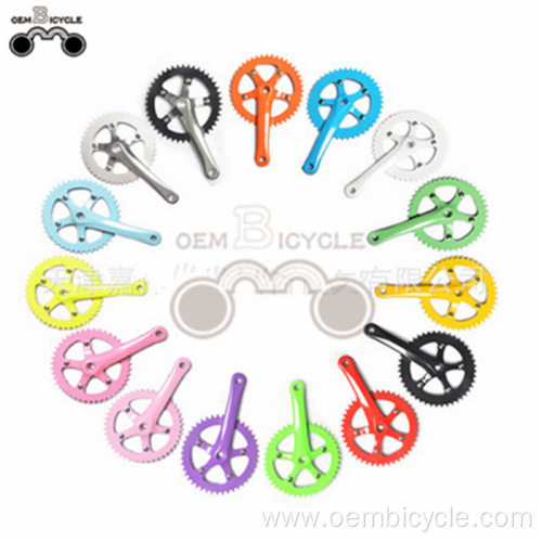 colorful fixed gear bike Crankset Crank Bicycle Cycling Parts